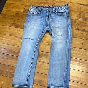 Rock revival Eled Straight Jeans